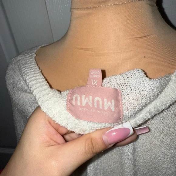 Show me your Mumu‎ Susie’s Sweater Size XL NWOT - Picture 5 of 5